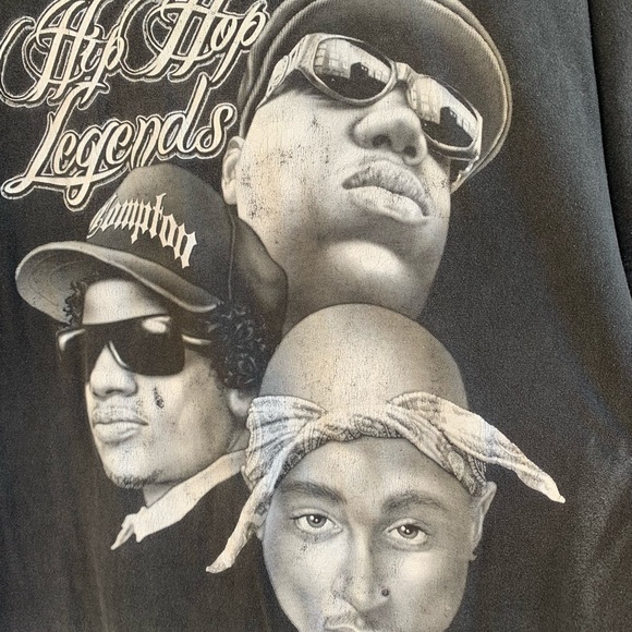 Vintage Hip Hop Legends T-shirt size 4XL. - Picture 3 of 9
